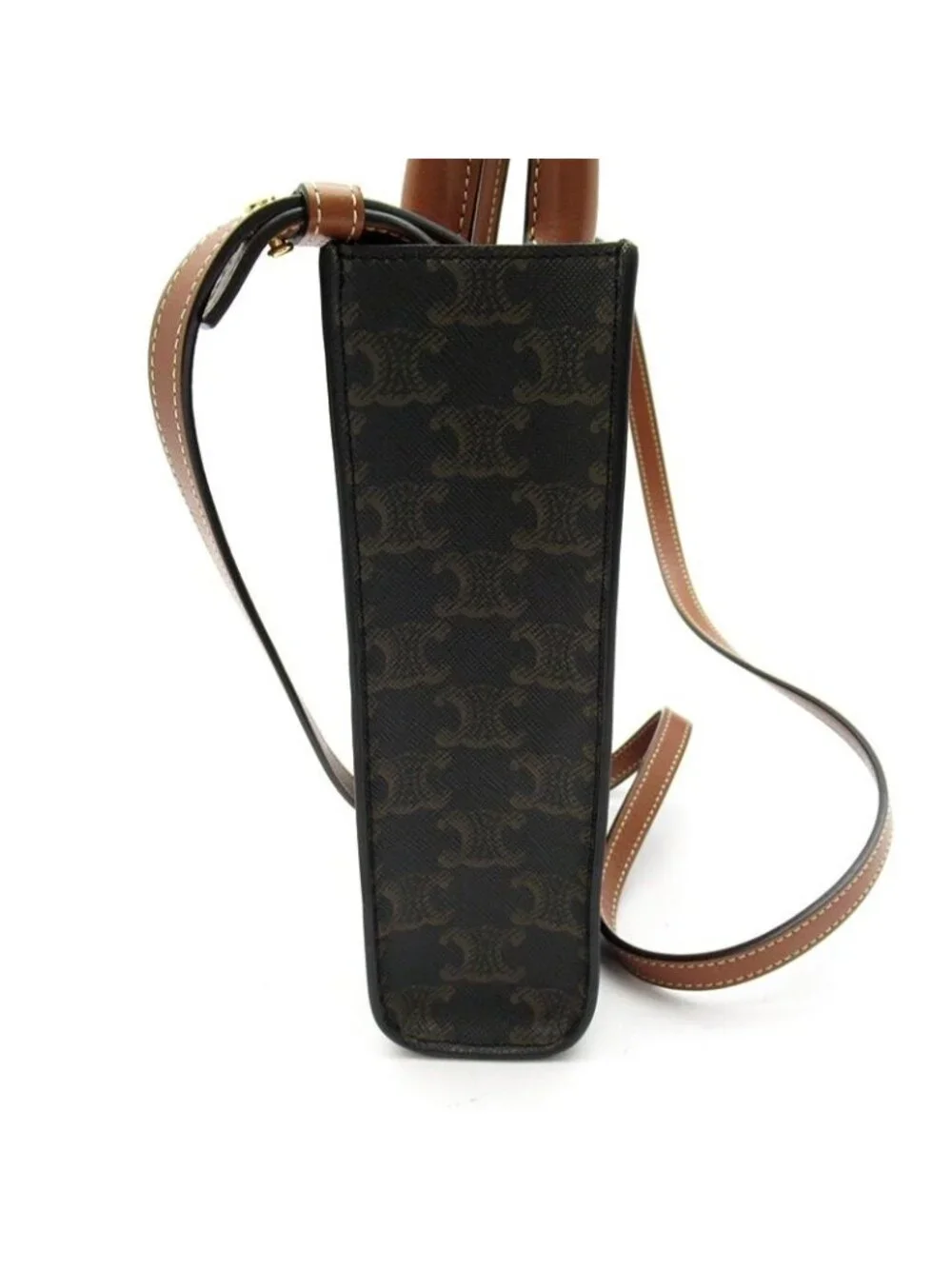 Celine Mini Vertical Cabas Leather Tote
